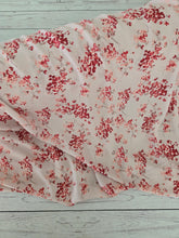 Exclusive Design- Tan & Amaranth Floral {by the half yard}