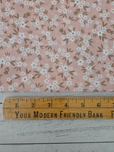 Peachy Petite Floral Print Crinkle Georgette {by the half yard}