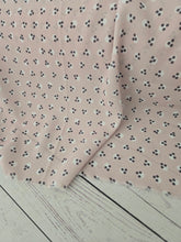 Dusty Pink Triple Dots {by the half yard}