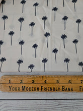 Light Tan Palm Tree Print {by the half yard}