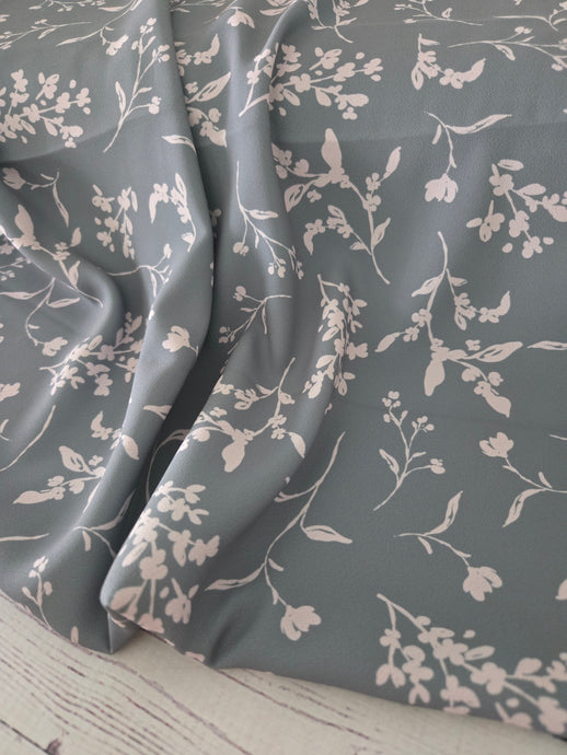 Basil & Tan Branches {by the half yard}