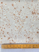 Light Tan Forage Floral {by the half yard}