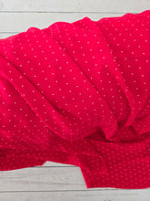 Red Petite Triangle Print {by the half yard}