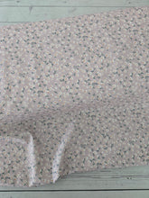 Light Mauve Petite Floral Poly Slub {by the half yard}