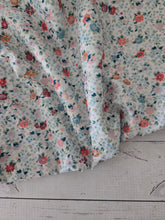 Petite Vintage Floral Swiss Dot Knit {by the half yard}