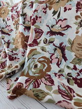 Earthy Floral Woven Look Polyester {by the half yard}