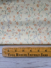 Butter Yellow Viny Floral Print {by the half yard}