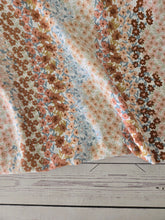 Boho Floral Stripe Opaque Air Flow 100% Polyester {by the half yard}