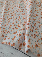 Tan & Rust Petite Floral {by the half yard}