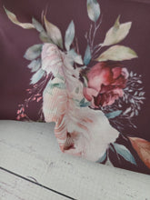 Exclusive Design- Burgundy Large Floral {by the half yard}