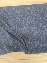 Dark Denim Random Dot Print {by the half yard}