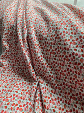 *REMNANT* 1.25 Yds- Petite Strawberries Cotton Spandex Knit