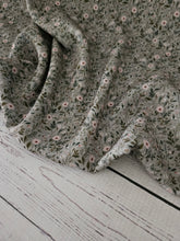 Dusty Green Petite Meadow Print {by the half yard}