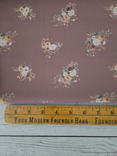 Exclusive Design- Rosewood Small Meadow Floral Bouquet Collection {by the half yard}