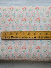 Colorful Block Print & Stripe Swiss Dot Knit {by the half yard}