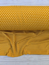 Mustard Diamond Print {by the half yard}