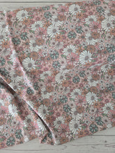 Pink Boho Daisies {by the half yard}