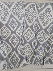 Gray Large IKAT Print {by the half yard}