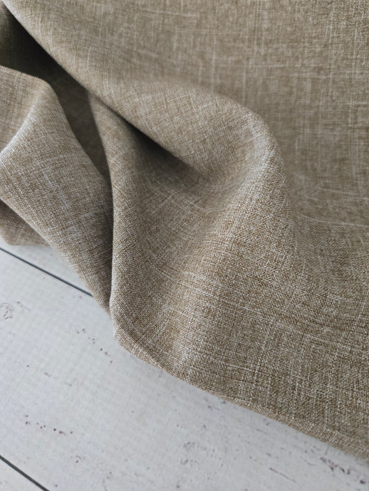 Ginger Textured Polyester {by the half yard}