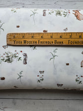Bunnies & Strawberries Double Brushed Poly (DBP) Knit {by the half yard}