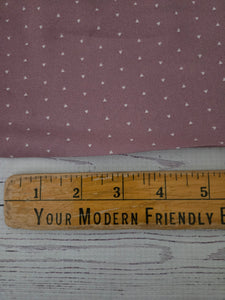 Light Mauve Petite Triangle Print {by the half yard}