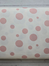 Exclusive Design- Blush Bubble Dots Double Brushed Poly (DBP) Knit {by the half yard}