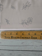 Exclusive Design- Creamy Tan Olive Branch Print {by the half yard}