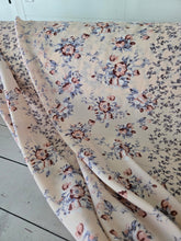 Blush & Dusty Blue Boho Floral {by the half yard}