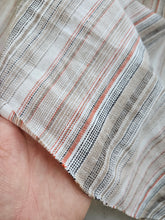 Natural Stripes Textured Cotton Linen Blend {by the half yard}