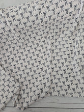 Cream Small Bow Print {by the half yard}