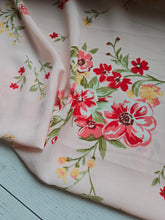 Light Pink Summery Floral {by the half yard}
