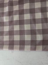Exclusive Design- Brown & Tan Gingham Double Brushed Poly (DBP) Knit {by the half yard}