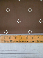 Drab Olive Dotted Diamonds Pinstripe Poly {by the half yard}