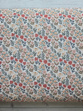 Petite Garden Print Swiss Dot Knit {by the half yard}