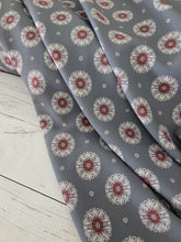 Dark Sage Medallion Print {by the half yard}