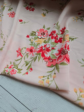 Light Pink Summery Floral {by the half yard}