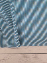 Exclusive Design- Teal Stripes {by the half yard}