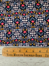 Navy Geometric Print {by the half yard}