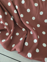 Rust Polka Dots {by the half yard}