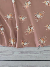 Exclusive Design- Clay Meadow Bouquet Print Matte Athletic Knit {by the half yard} (Copy) (Copy)