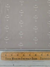 Exclusive Design- Dusty Olive Mushroom Outline Print Matte Athletic Knit {by the half yard}