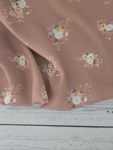 Exclusive Design- Clay Meadow Bouquet Pinstripe Poly {by the half yard}