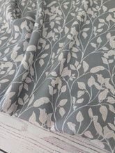 Dusty Olive & Tan Leaf Print {by the half yard}