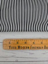Black & White Stripes Cotton Poplin {by the half yard}