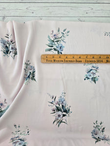 Exclusive Design- Barely Mauve Floral {by the half yard}