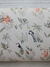 Jungle Print Double Brushed Poly (DBP) Knit {by the half yard}