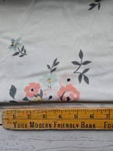 Pink, Yellow & Blue Floral Double Gauze Cotton {by the half yard}
