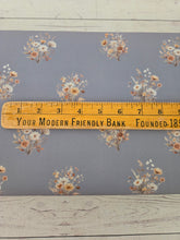 Exclusive Design- Dusty Blue Small Meadow Floral Collection Print {by the half yard}