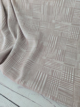 Beige Squares & Lines {by the half yard}