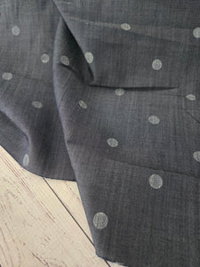 Dime Polka Dot Tencel Chambray Blend {by the half yard}